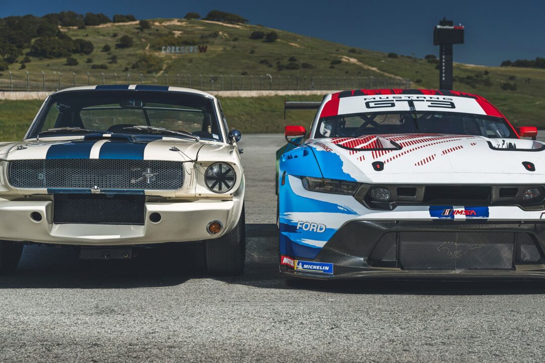 Mustang GT3 correrá na IMSA com pintura em homenagem a versões anteriores