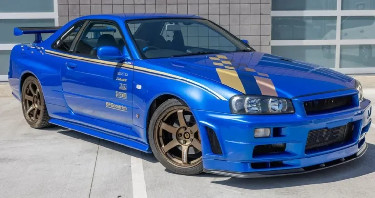 Nissan Skyline GT-R R34 de Paul Walker